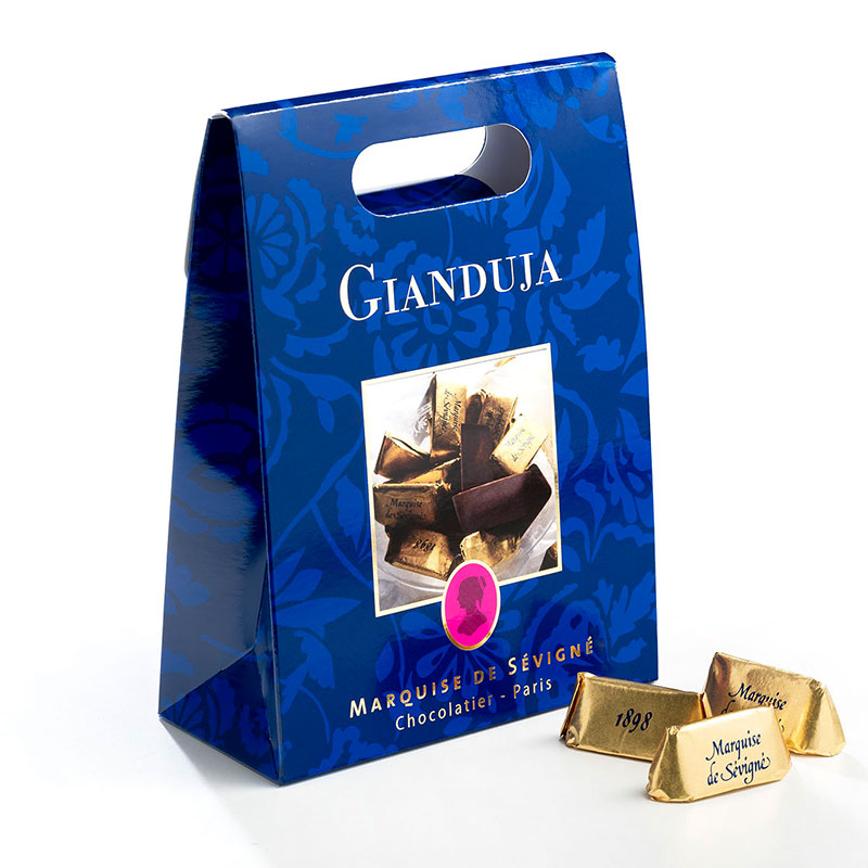 Bouchée Gianduja Noir › Chocolaterie Thil