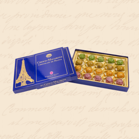 coffret cadeau choco macarons