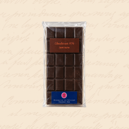 tablette chocolat noir sans sucre